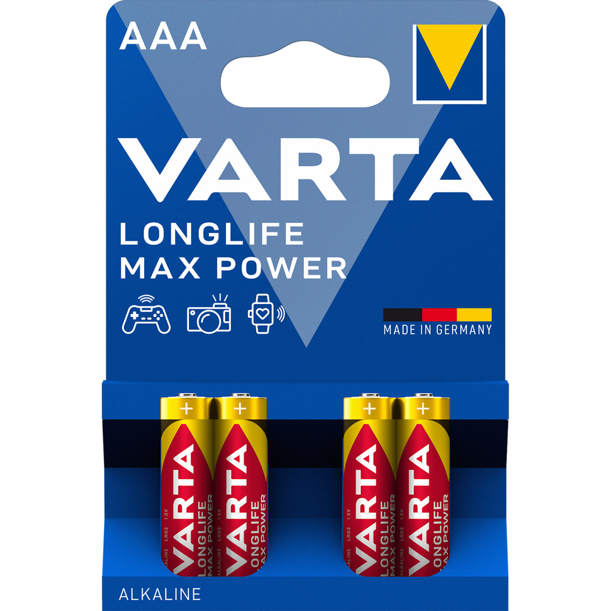 LONGLIFE Max Power AAA Blister 4